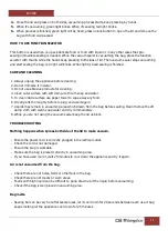 Preview for 11 page of Orbegozo EV 3400 Instruction Manual