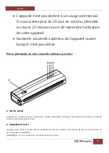 Preview for 25 page of Orbegozo EV 3500 Instruction Manual