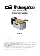 Orbegozo FDR 16 Instruction Manual preview