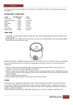 Предварительный просмотр 11 страницы Orbegozo FDR 17 Instruction Manual