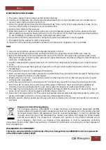 Предварительный просмотр 12 страницы Orbegozo FDR 17 Instruction Manual