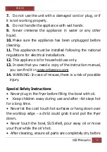 Предварительный просмотр 12 страницы Orbegozo FDR 55 Instruction Manual