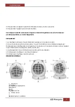 Предварительный просмотр 17 страницы Orbegozo FH 5550 Instruction Manual