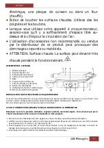 Предварительный просмотр 14 страницы Orbegozo GR 3800 Instruction Manual