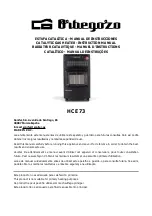 Orbegozo HCE 73 Instruction Manual preview