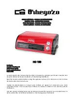 Orbegozo HO 150 Instruction Manual preview