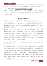 Preview for 4 page of Orbegozo HO 185 Instruction Manual