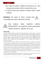 Preview for 6 page of Orbegozo HOT 256 Instruction Manual