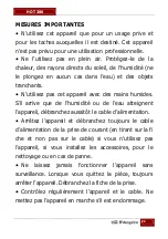 Preview for 22 page of Orbegozo HOT 386 Instruction Manual