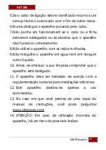 Preview for 29 page of Orbegozo HOT 386 Instruction Manual