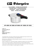 Предварительный просмотр 1 страницы Orbegozo HP 10006 Instruction Manual