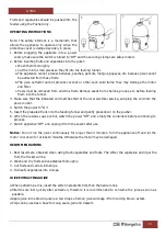 Предварительный просмотр 11 страницы Orbegozo LI 3500 Instruction Manual