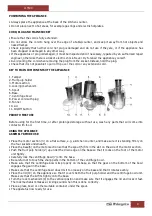 Preview for 9 page of Orbegozo LI 5500 Instruction Manual