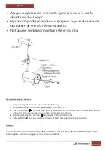 Предварительный просмотр 3 страницы Orbegozo LP 2500 Instruction Manual