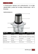 Preview for 4 page of Orbegozo MC 4600 Instruction Manual