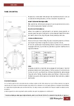 Предварительный просмотр 12 страницы Orbegozo MI 2115 Instruction Manual