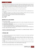 Preview for 25 page of Orbegozo MIG 2025 Instruction Manual