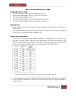 Preview for 9 page of Orbegozo MIG 2027 Instruction Manual