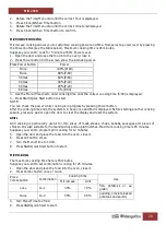 Preview for 28 page of Orbegozo MIG 2330 Instruction Manual