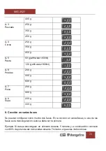 Preview for 23 page of Orbegozo MIG 2527 Instruction Manual