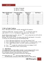 Preview for 41 page of Orbegozo MIG 2527 Instruction Manual