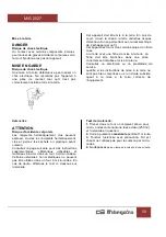 Preview for 58 page of Orbegozo MIG 2527 Instruction Manual