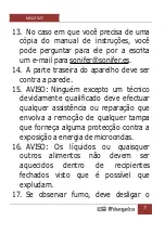 Preview for 77 page of Orbegozo MIG 2527 Instruction Manual