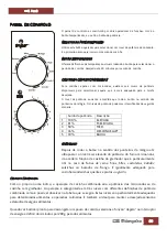 Предварительный просмотр 50 страницы Orbegozo MIG 2550 Instruction Manual