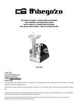 Preview for 1 page of Orbegozo MP 1550 Instruction Manual