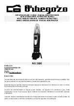 Orbegozo NO 3100 Instruction Manual preview