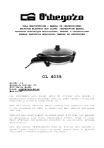 Orbegozo OL 4035 Instruction Manual preview