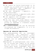 Preview for 11 page of Orbegozo PB 2211 User Manual