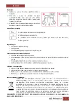 Предварительный просмотр 13 страницы Orbegozo PB 2222 User Manual