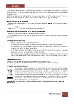 Preview for 9 page of Orbegozo PC 1014 Instruction Manual