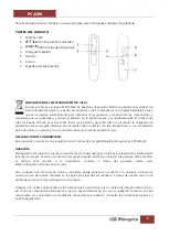 Предварительный просмотр 5 страницы Orbegozo PC 3000 Instruction Manual