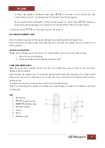 Предварительный просмотр 8 страницы Orbegozo PC 3000 Instruction Manual