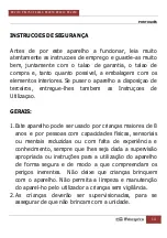 Preview for 14 page of Orbegozo PE 2710 Instruction Manual