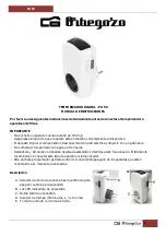 Orbegozo PG 50 Instruction Manual preview