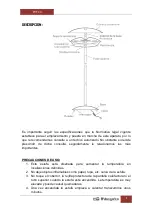 Preview for 8 page of Orbegozo PHF 40 Instruction Manual