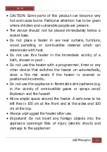 Preview for 13 page of Orbegozo PHF 50 Instruction Manual