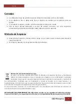 Preview for 6 page of Orbegozo PL 1160 Instruction Manual