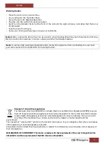 Preview for 9 page of Orbegozo PR 3500 Instruction Manual