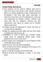 Preview for 7 page of Orbegozo PWS 0166 Instruction Manual