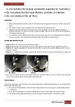 Preview for 9 page of Orbegozo PWS 0166 Instruction Manual