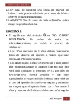 Preview for 4 page of Orbegozo REH 1000 A Instruction Manual