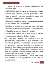 Preview for 5 page of Orbegozo REH 1000 A Instruction Manual