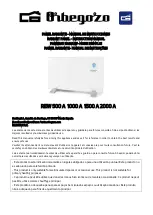 Orbegozo REW 1000 A Instruction Manual preview