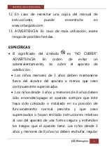 Preview for 4 page of Orbegozo REW 1000 A Instruction Manual