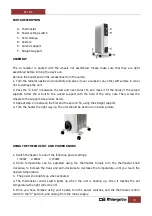 Preview for 13 page of Orbegozo RF 1500 Instruction Manual