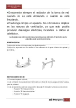 Предварительный просмотр 5 страницы Orbegozo RM 1000 Instruction Manual